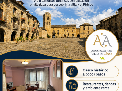 apartamentos turísticos Aínsa, centro de Aínsa, dónde dormir en Aínsa
