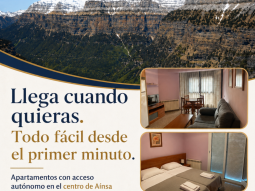 Apartamentos con acceso autónomo en Aínsa: llega fácil y disfruta desde el primer minuto