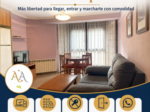 Apartamentos Villa de Aínsa: Check-in discreto, acceso a cualquier hora.